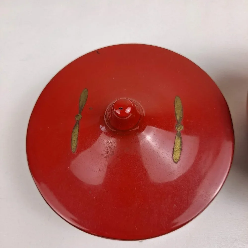 Vintage Kokeshi Lacquerware Bento Box